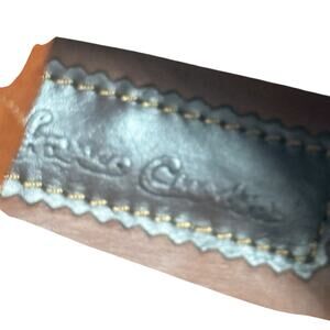 Franco Cuadra Brown Genuine Deerskin Pebbled Leather Zip-Up Ankle Boot Sz 28.5